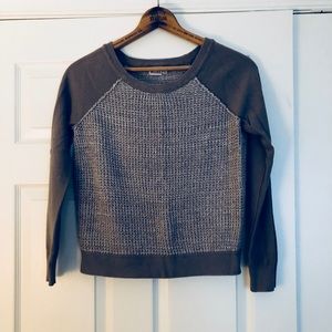 ❄️Cozy gray knit sweater